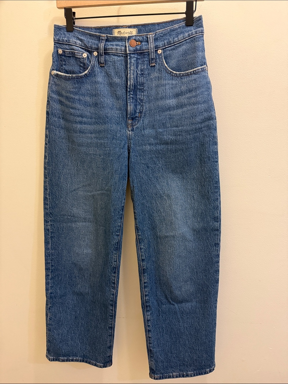 Madewell The Perfect Vintage Wide-Leg Crop Jean